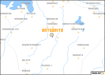 map of Antsorita