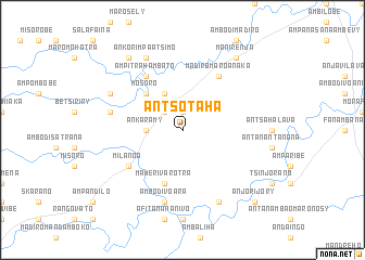 map of Antsotaha