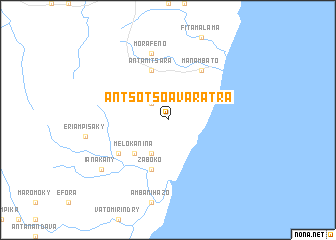 map of Antsotso Avaratra