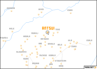 map of Antsui