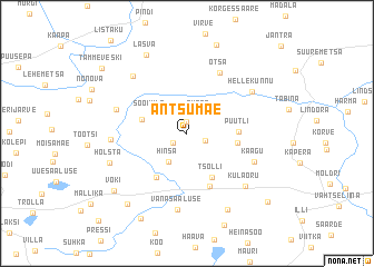 map of Antsumäe