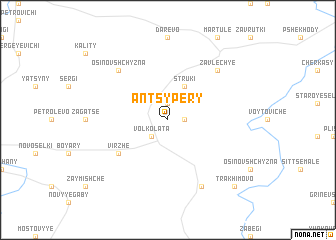 map of Antsypery