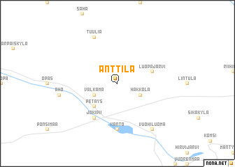 map of Anttila