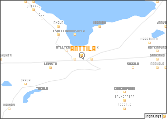 map of Anttila