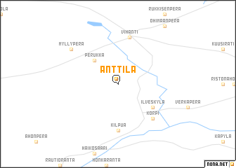 map of Anttila