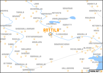 map of Anttila