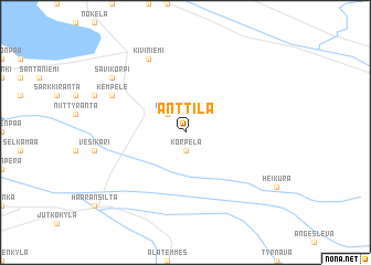 map of Anttila