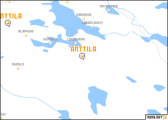 map of Anttila