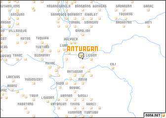 map of Antuagan