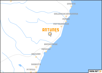 map of Antunes