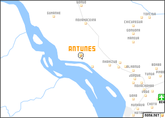 map of Antunes