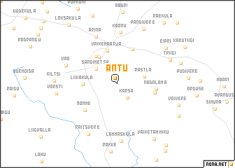 map of Äntu