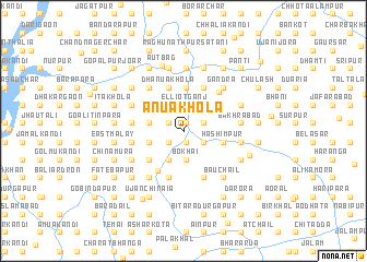 map of Ānuākhola