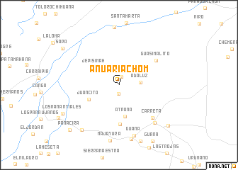 map of Anuariachóm