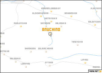 map of Anuchino