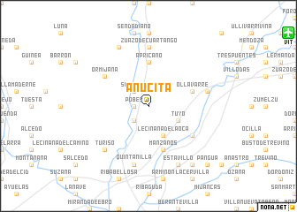 map of Anúcita