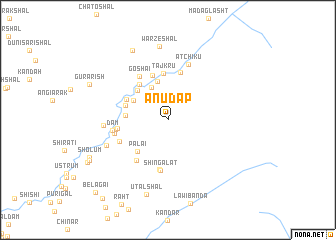 map of Anu Dap