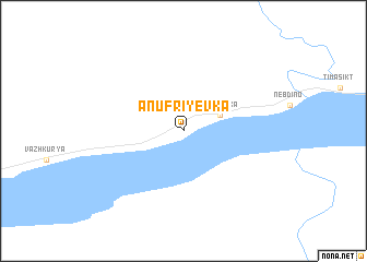 map of Anufriyevka