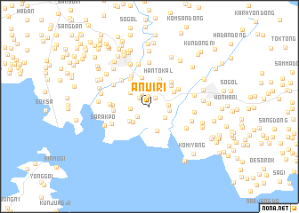 map of Anŭi-ri