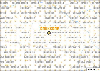 map of Anukkane