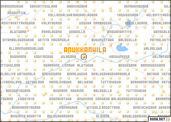 map of Anukkanwila
