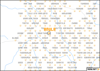 map of Anula