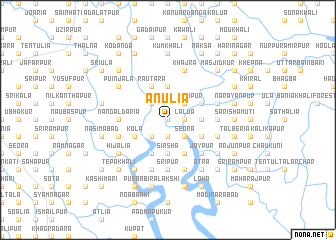 map of Ānulia