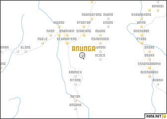 map of Anungá