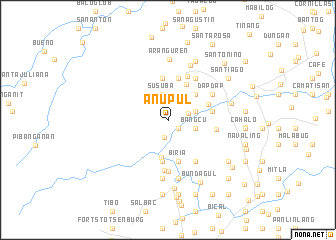 map of Anupul