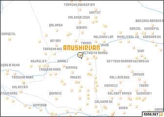 map of Anūshirvān