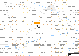 map of Anusin