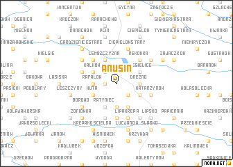 map of Anusin