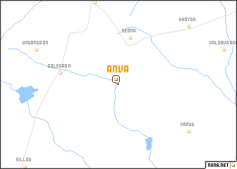 map of Anva