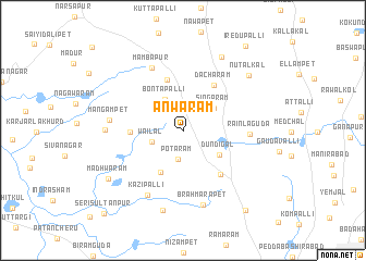 map of Anwaram