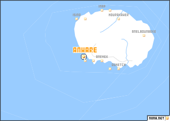 map of Anwaré