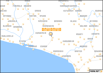 map of Anwianwia