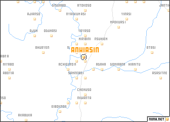 map of Anwiasin