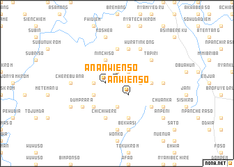 map of Anwienso