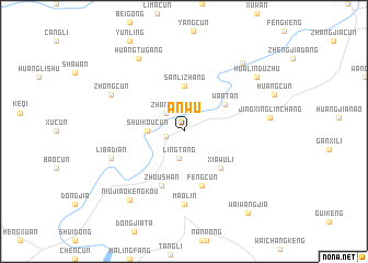 map of Anwu