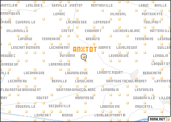 map of Anxtot