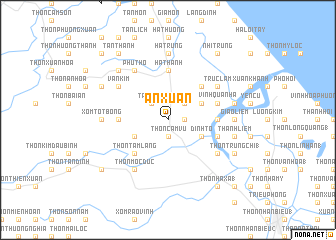 map of An Xuân