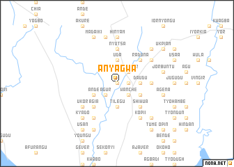 map of Anyagwa