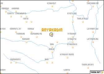 map of Anyakadin