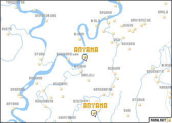 map of Anyama