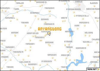 map of Anyang-dong