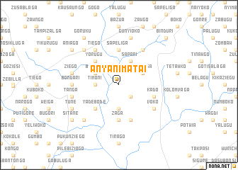 map of Anyanimatai