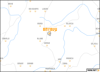 map of Anyavu