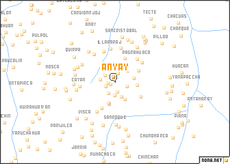 map of Anyay