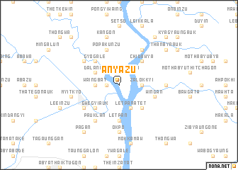 map of Anyazu