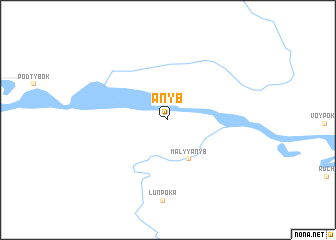 map of Anyb